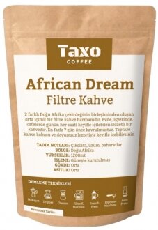 Taxo Coffee African Dream Moka Pot Espresso 1 kg Kahve kullananlar yorumlar